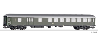 Tillig 16219 - TT - Personenwagen 2. Kl. mit Gepäckabteil, DB, Ep. III